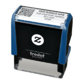 Benutzerdefinierte QR-Code-Scan-Info-Adresse Selbs Permastempel (Produkt)