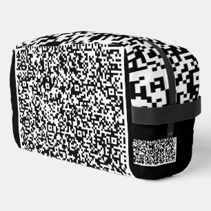 Benutzerdefinierte QR-Code-Scan-Info Farbe wählen Waschbeutel