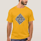 Benutzerdefinierte QR-Code-Scan-Info Ihr T-Shirt W (Vorderseite)