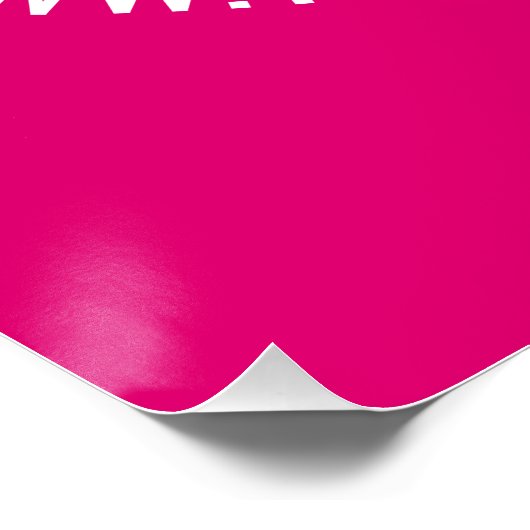 Benutzerdefinierte QR-Code Scan-Info Text und Farb Poster (Ecke)