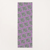 Benutzerdefinierte QR-Code-Scan-Info Yoga-Mat - Fa Yogamatte (Vorderseite)