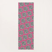 Benutzerdefinierte QR-Code-Scan-Info Yoga-Mat - Fa Yogamatte (Rückseite)