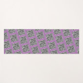 Benutzerdefinierte QR-Code-Scan-Info Yoga-Mat - Fa Yogamatte (Vorderseite (Horizontal))
