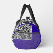 Benutzerdefinierte QR-Code-Scan-Informationen für  Duffle Bag (Rechts)