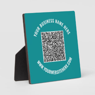Benutzerdefinierte QR-Code-Scan-Textebene Wählen S Fotoplatte