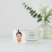 Benutzerdefinierte QR-Code-Visitenkarte für Foto Visitenkarte (Stehend Vorderseite)