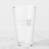 Benutzerdefinierte QR-Code-Vorlage für Geschäftsna Glas (Rückseite)