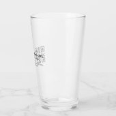 Benutzerdefinierte QR-Code-Vorlage für Geschäftsna Glas (Links)