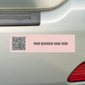 Benutzerdefinierte QR-Code-Werbebumper-Aufkleber B Autoaufkleber (Auf Auto)