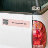 Benutzerdefinierte QR-Code-Werbebumper-Aufkleber B Autoaufkleber (Auf Lkw)