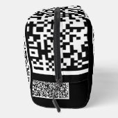 Benutzerdefinierte QR-Scan-Info Farbe auswählen Waschbeutel (Rechts)