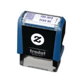 Benutzerdefinierte QR-Scan-Informationen Selbstfar Permastempel (Produkt)