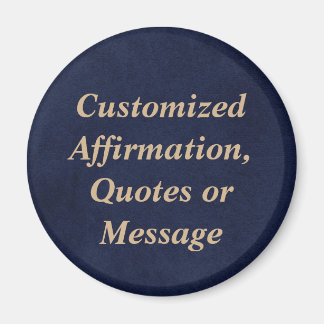 Benutzerdefinierte Quotes-Bestätigungen oder -Meld Magnet