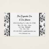 Benutzerdefinierte Rabattkarten für Schwarz-weißes (Vorderseite)