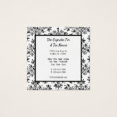 Benutzerdefinierte Rabattkarten für Schwarz-weißes (Vorderseite)