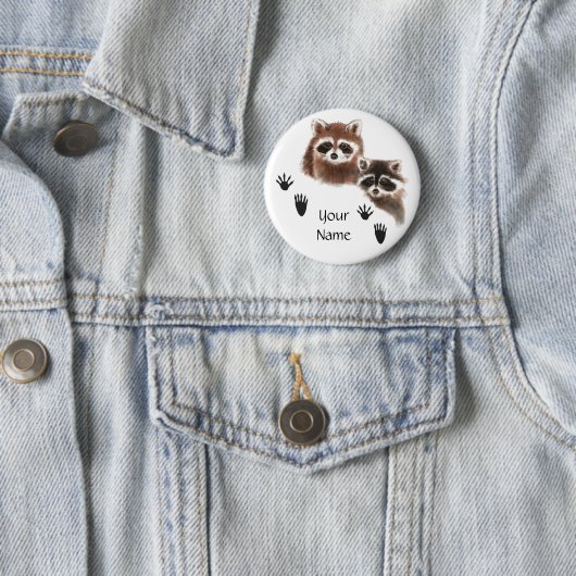 Benutzerdefinierte Raccos mit Footprints Button (Beispiel)