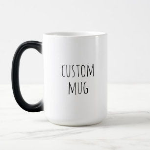 Benutzerdefinierte Rae Dunn Text-Tasse Personali Verwandlungstasse