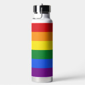 Benutzerdefinierte Rainbow-Flag für Monogramm Trinkflasche (rechts)