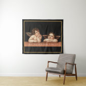 Benutzerdefinierte Raphael Cherub Vintage-Renaissa Wandteppich (Beispiel (Horizontal))