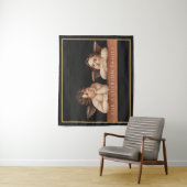 Benutzerdefinierte Raphael Cherub Vintage-Renaissa Wandteppich (Beispiel)