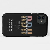 Benutzerdefinierte RDH registrierte Zahnhygieniker Case-Mate iPhone Hülle (Rückseite (Horizontal))