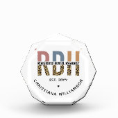 Benutzerdefinierte RDH registrierte Zahnhygieniker Fotoblock (Vorderseite)