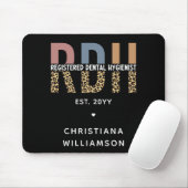 Benutzerdefinierte RDH registrierte Zahnhygieniker Mousepad (Mit Mouse)