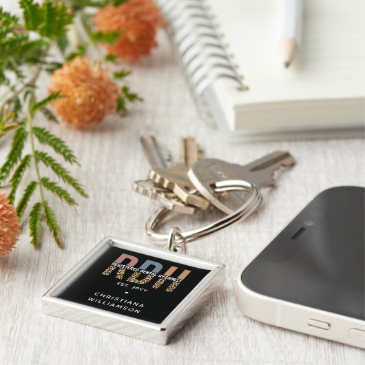 Benutzerdefinierte RDH registrierte Zahnhygieniker Schlüsselanhänger (Seite)