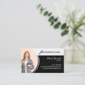 Benutzerdefinierte Real Anwesen Business Card Visitenkarte (Stehend Vorderseite)