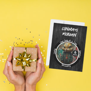 Benutzerdefinierte Recovery Anniversary Card - Edg Ankündigung