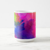 Benutzerdefinierte Regenbogenfarbe Kaffeetasse (Mittel)