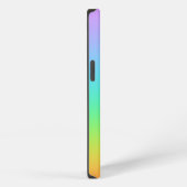 Benutzerdefinierte Regenbogenfarben iPhone Hülle (Rechte Seite)