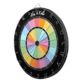 Benutzerdefinierte Regenbogenforelle-Positivität L Dartscheibe (Vorderseite rechts)