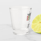 Benutzerdefinierte registrierte Diätitin mehrfarbi Schnapsglas (Links)