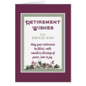 Benutzerdefinierte Rentenanforderungen für die Fri (Vorne)