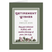 Benutzerdefinierte Rentenanforderungen für die Fri (Vorne)