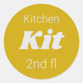 Benutzerdefinierte Retro-Aufkleber Runder Aufkleber