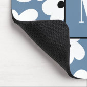 Benutzerdefinierte Retro-Blume Mousepad (Ecke)