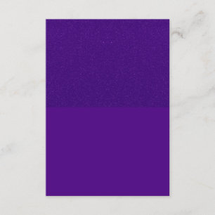 Benutzerdefinierte reversible violette Verpackungs Begleitkarte