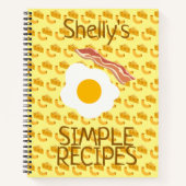 Benutzerdefinierte Rezepte Notizblock (Vorderseite)