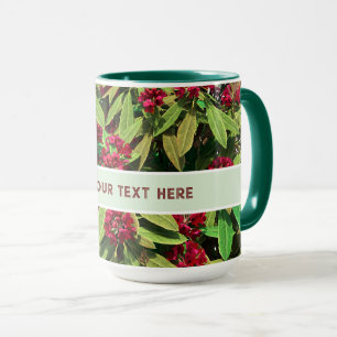 Benutzerdefinierte Rhododendron-Blüte Tasse