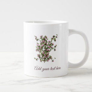 Benutzerdefinierte Rhododendron-Blüten Jumbo-Tasse