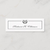 Benutzerdefinierte RN Nursing School Abschluss Nam Telefonnummerkarte (Vorderseite)