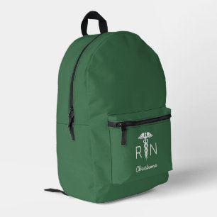 Benutzerdefinierte RN registrierte Krankenschweste Bedruckter Rucksack