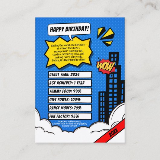 Benutzerdefinierte Rookie-Handelskarte, Geburtstag Telefonnummerkarte (Rückseite)