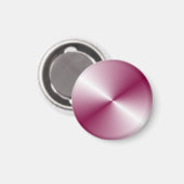 Benutzerdefinierte rosa Lila Farbelementvorlage Magnet (Vorderseite/Rückseite)