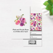 Benutzerdefinierte rosa Lila Rose mit Bar Code-Pre (Schreibtisch)