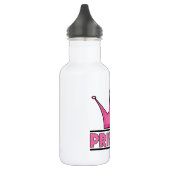 Benutzerdefinierte rosa Prinzessin Trinkflasche (Links)