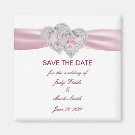 Benutzerdefinierte rosa Spalten speichern Sie das  Magnet