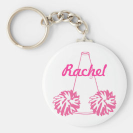 Benutzerdefinierte rosafarbene Schlüsselkette Schlüsselanhänger